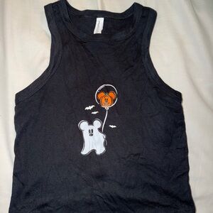 Disney Black Halloween Tank Top